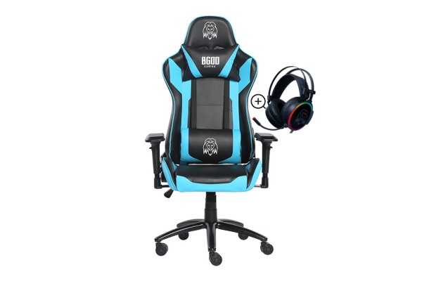 PACK GAMER: SILLA POSEIDON + AUDIFONOS AKRO - Imagen 2