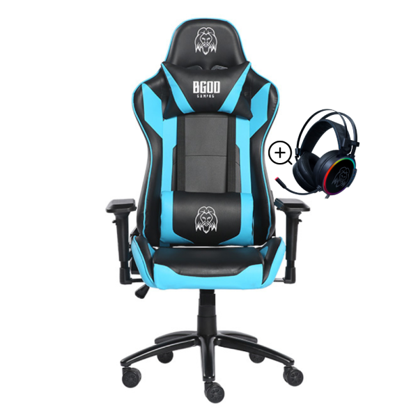 PACK GAMER: SILLA POSEIDON + AUDIFONOS AKRO