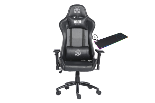 PACK GAMER: SILLA BLACK HADES + MOUSEPAD OLYMPIA - Imagen 2