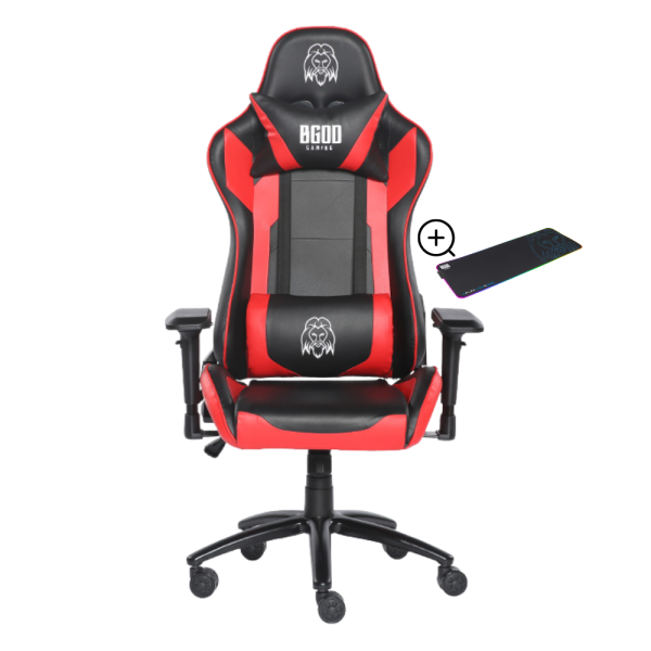 PACK GAMER: SILLA RED ARES + MOUSEPAD OLYMPIA